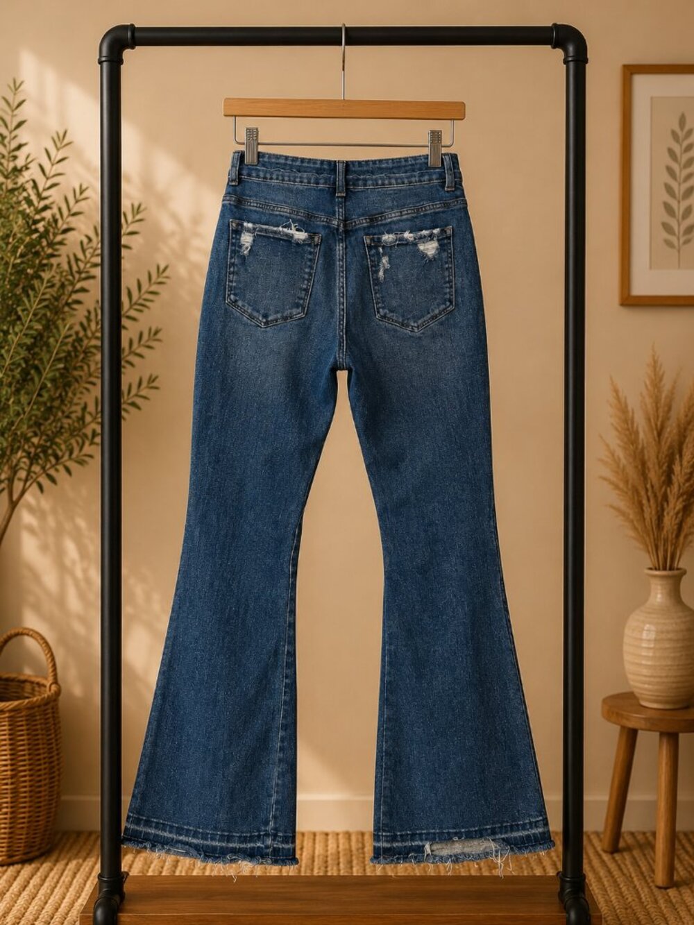 FLYING MONKEY Flare Jeans 33” Inseam - Picture 6 of 6